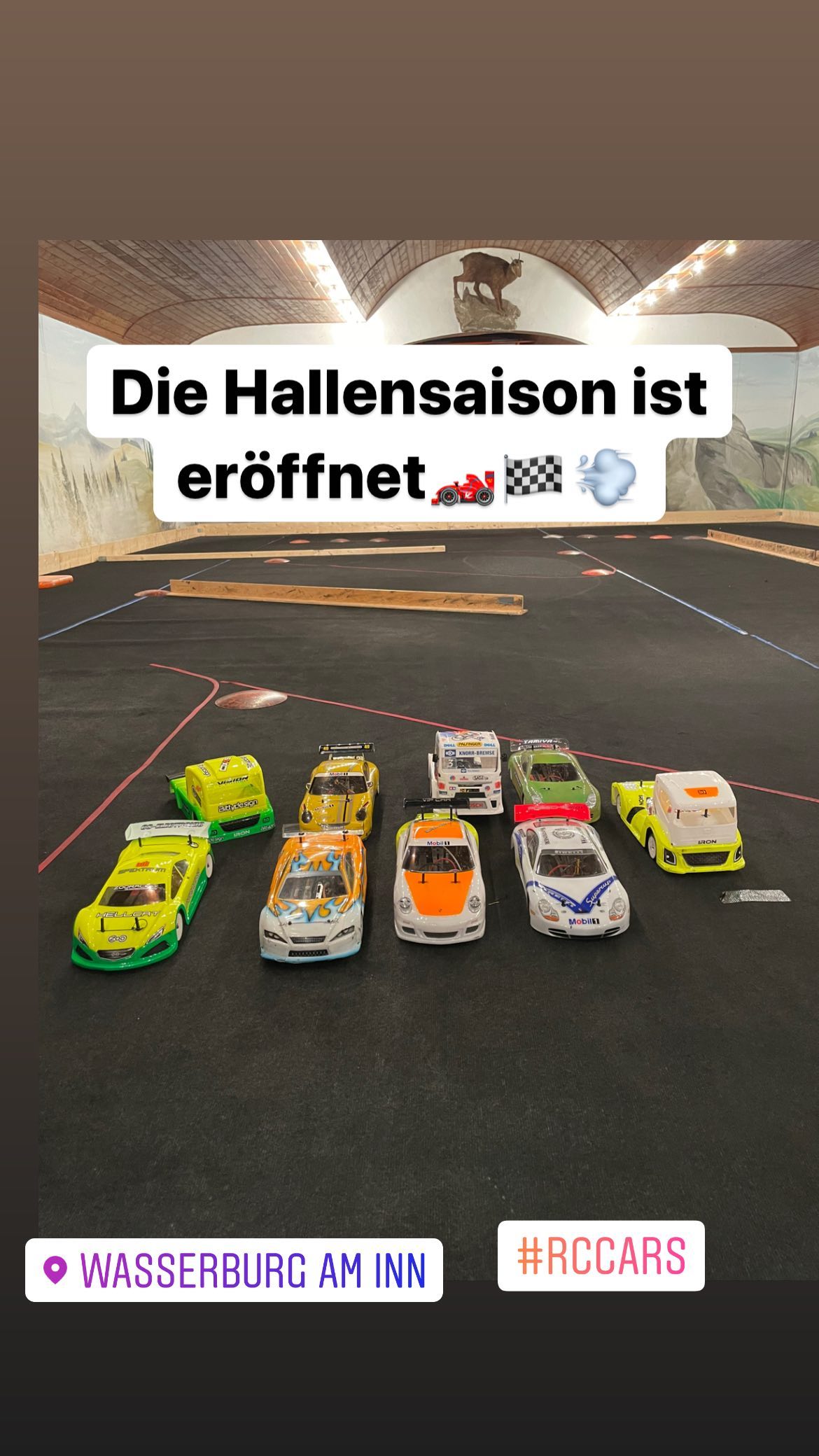 Die Hallensaison ist eröffnet! 🏎️🏁