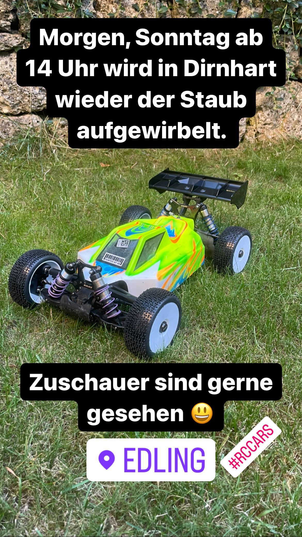 Zuschauer willkommen: Renntag in Dirnhart