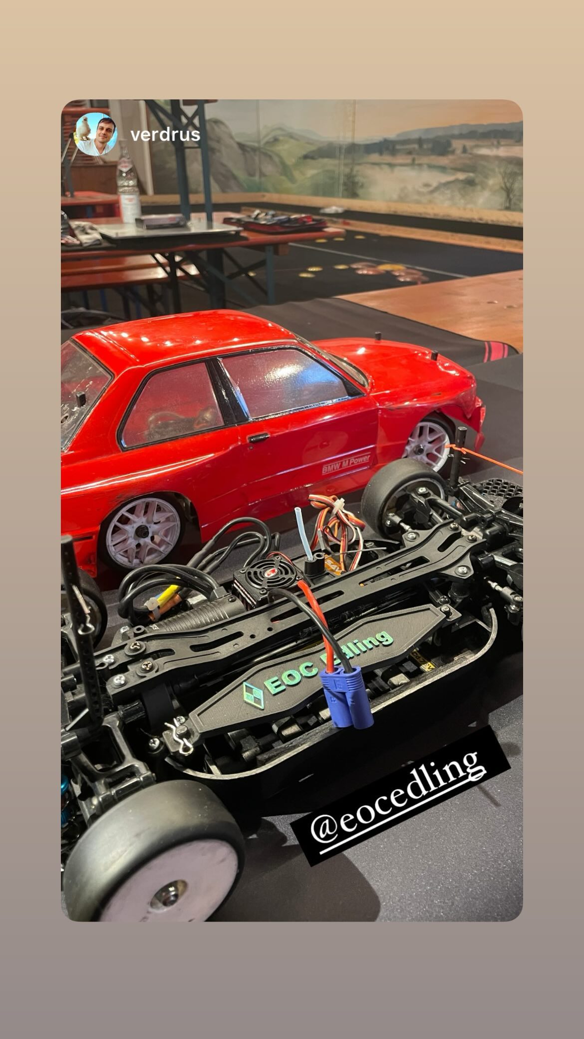 Weihnachts-Setup für den M3 DTM in Kerschdorf