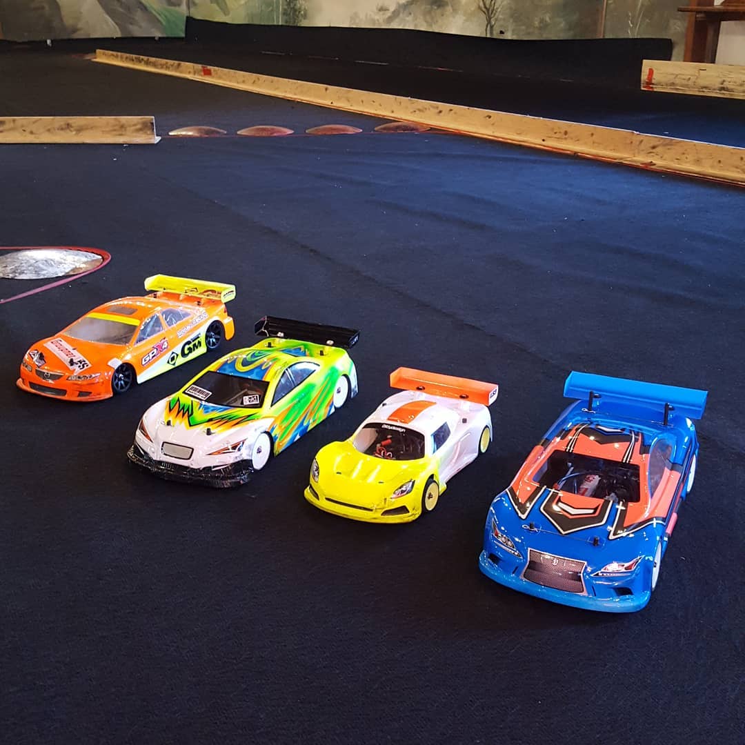 Trainingsday on our indoor Racetrack