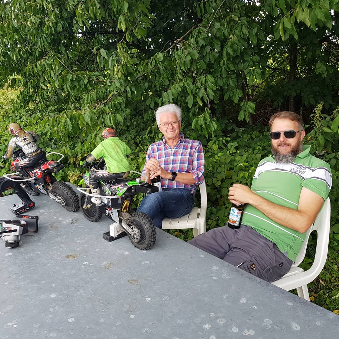 Unsere Motorradfahrer